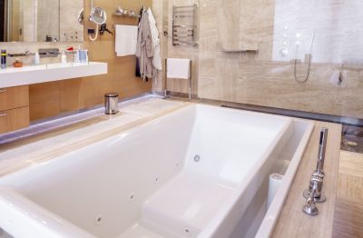 Refinished bathtub in Chesterfield home